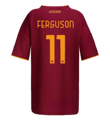 AS Roma Evan Ferguson #11 Replika Hemmatröja Damer 2025-26 Kortärmad